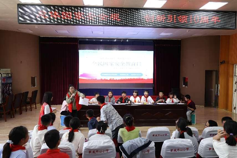南陵县家发镇开展全民国家安全教育日宣传活动